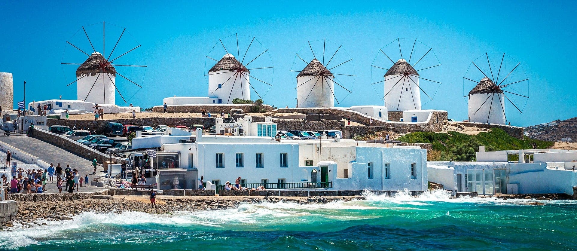 Ancient Ruins, Mykonos & Santorini 
