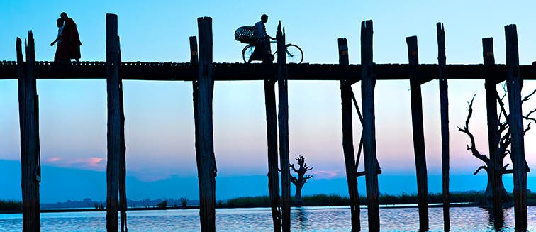 Qué ver en Myanmar Amarapura