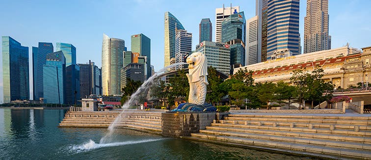 Qué ver en Singapur El Parque del Merlion