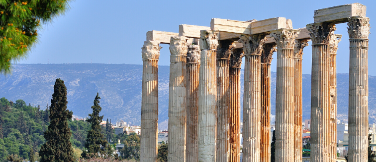 Qué ver en Greece Temple of Olympian Zeus